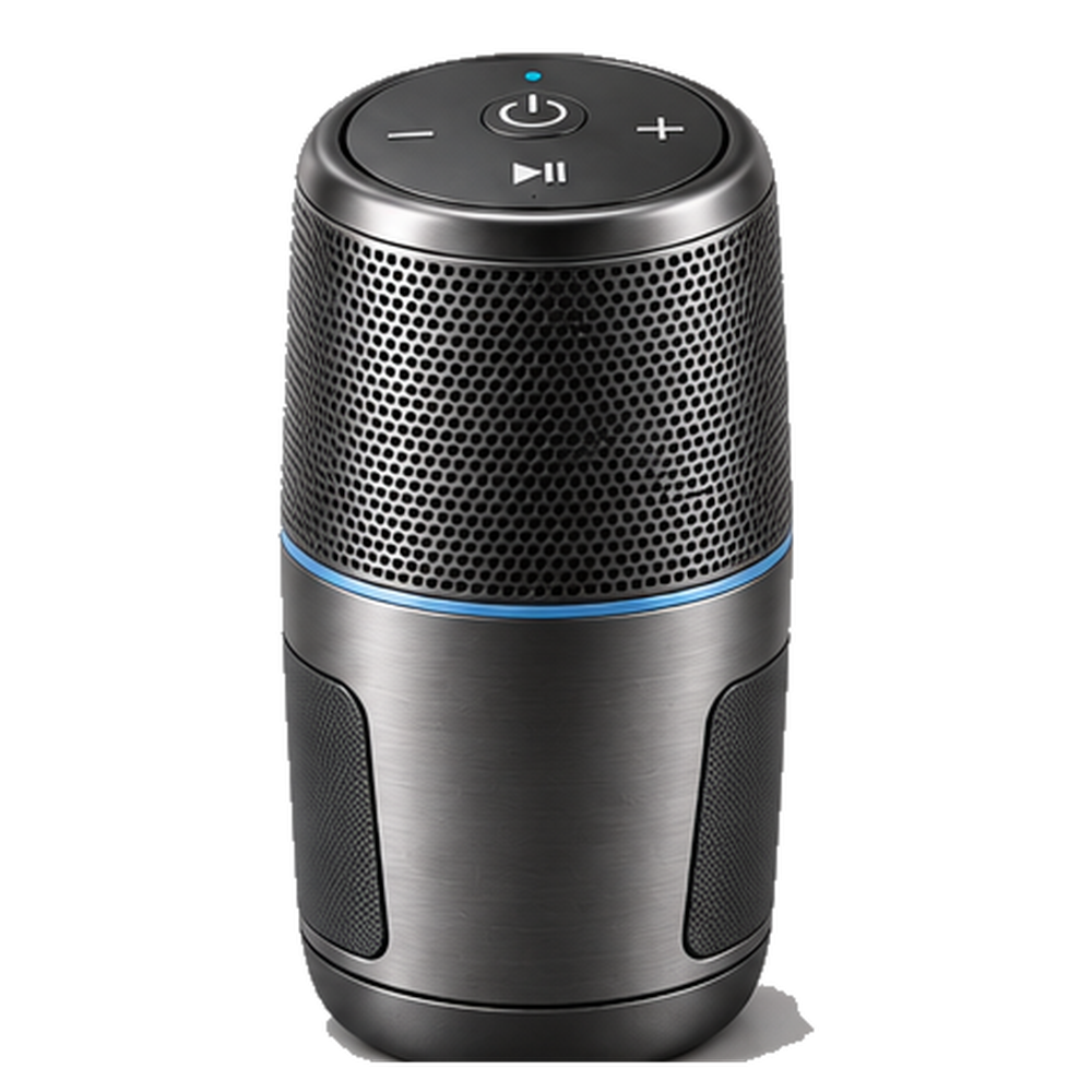 SpeedSound bottle-cage speaker, front view